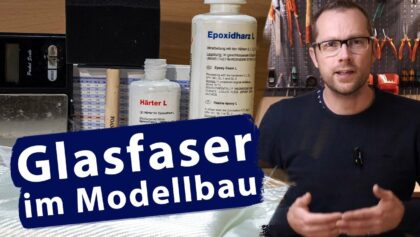 Modellbau mit Holz und GFK – Baubericht Modellflugzeug -4-