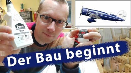 Modellflug-Projekt Sirius geht los! – Baubericht Modellflugzeug -3-