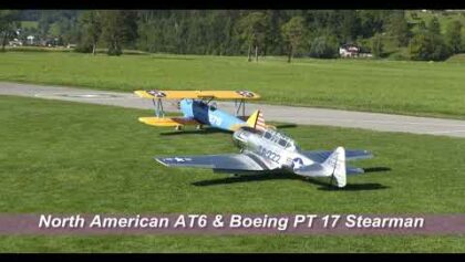 North American AT 6 & Boeing PT17 Stearman – Fabian