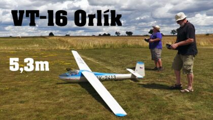 Orlican VT-16 Orlik | HAPPY LANDING | 5,3m giant scale