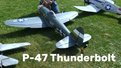 P-47 Thunderbolt | 1,8m scale RC airplane | 4K |