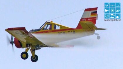 PZL-106 AR KRUK GEHLING FLUGTECHNIK GMBH AGRICULTURAL AIRCRAFT FLIGHT ILA