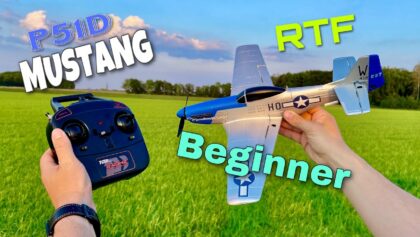 Pichler Mini P-51D MUSTANG ReadyToFly (RTF) AUTO-Stabilisierung und Akrobatik |