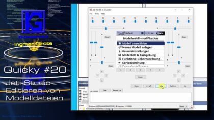 Quicky #20… Modelldateien im Jeti-Studio editieren