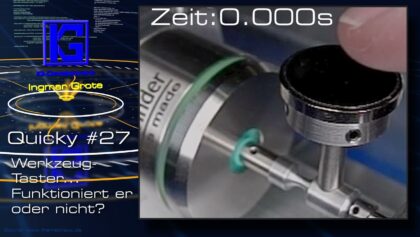 Quicky #27… Werkzeugsensor, wird er funktionieren?