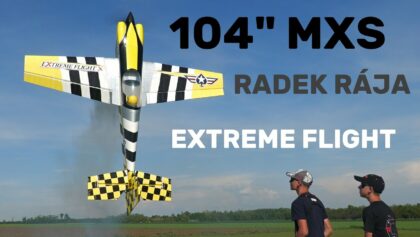 RADEK RAJA | RC aerobatics | 104″ MXS EXTREME FLIGHT