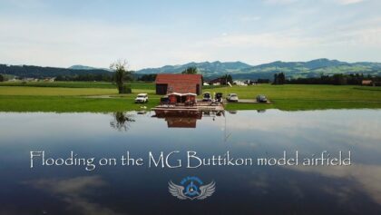 “R/C fantasy” flooding on our model airfield for over a