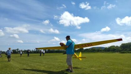 RC glider aerotows Hranice 2024 live stream