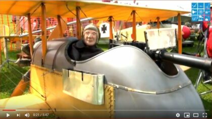 Riesiger historischer RC Doppeldecker und Dreidecker FARMAN F4B, SOPWITH PUP