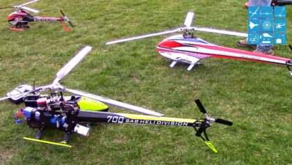SAB GOBLIN 570 & SAB GOBLIN URUKAY RC HELICOPTER FLIGHT