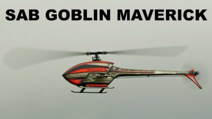SAB GOBLIN MAVERICK | sport RC helicopter | 4K |