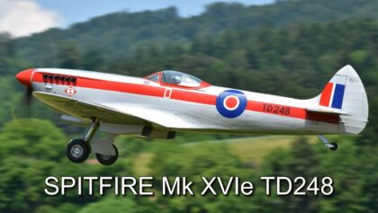 SPITFIRE Mk XVIe TD248 “RC model with electric power”