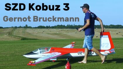 SZD Kobuz 3 Gernot Bruckmann | 5,6m scale aerobatic RC