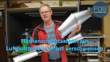 Schutztaschen aus Luftpolsterfolie selbst schweißen