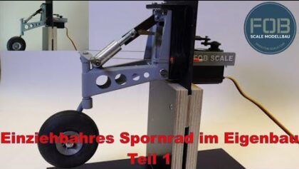 Spornrad Einziehbar DIY Teil1