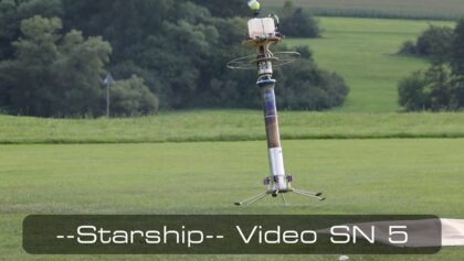 Starship Video SN5, der Freiflug!