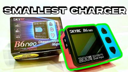 THE SMALLEST SMART CHARGER for RC PLANE • SKYRC B6