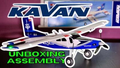 UNBOXING / ASSEMBLY • KAVAN Pilatus PC-6 1.5m PNP •