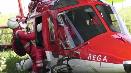 Unbelievable detailed Giant RC Helicopter Agusta AW109K2 REGA Scale Turbine