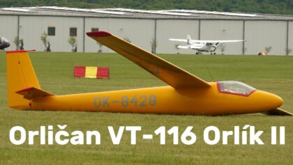 VT-116 GLIDER | 4K | 14th HISTORICAL AIRSHOW 2024
