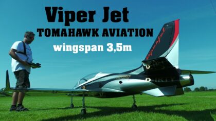 Viper Jet TOMAHAWK AVIATION | 3,5m jet RC airplane |