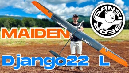 WINDY MAIDEN 3.0m GLIDER • Django22 L [30] RTF by