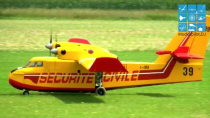 XXXL GIGANT TWIN-JETTURBOPROP CANADAIR CL-145 RC AMPHIBIOUS FIREFIGHTING AIRCRAFT PHILIPPE