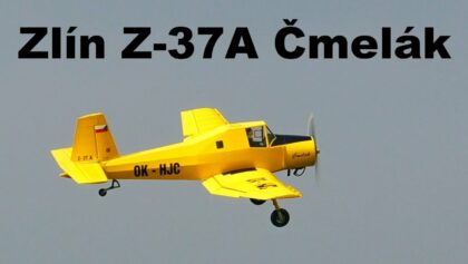 Zlin Z-37 | scale RC airplane | 4K | Holesov