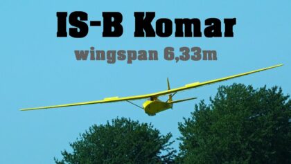 IS-B Komar OldGliders | 6,33m giant scale RC glider |