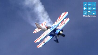 PITTS S1 1:2,1 RC AEROBATIC FLIGHT with SMOKE FLORIAN VOGELMANN
