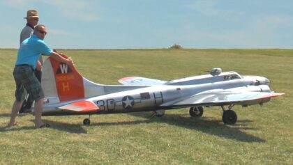 19 ft. B-17 “Flying Fortress” (Aluminum Overcast) Two Flights