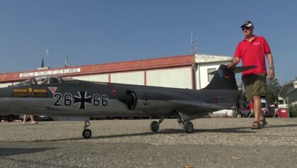 2023 Jet World Master in Italy Starfigther F104G RC Scale