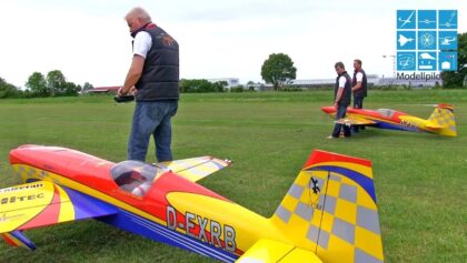 2X EXTRA 330SC 41% 1:2,2 KRILL GERMAN AEROBATIC TEAM RC