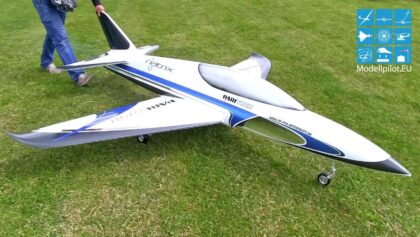 2X NATRIX PARITECH RC TURBINE JET AEROBATIC FLIGHT PHILLIPE GEY