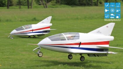 2X RC BD5J MICROJET GERNOT BRUCKMANN & HANNES LUTZENBERGER MULTIPLEX