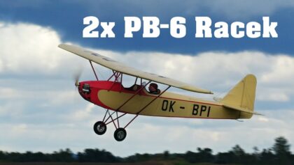 2x PB-6 Racek | giant scale RC airplanes | 4K