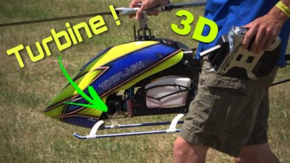 3D Helicopter with Turbine ? | Wiplash Turbine 3D Flight