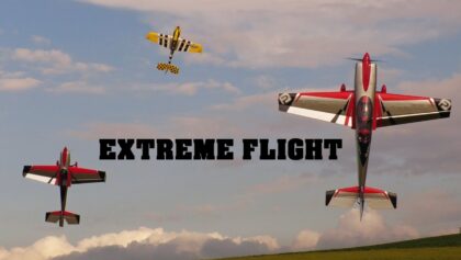 3x 3D aerobatic planes | Extreme Flight | group flying