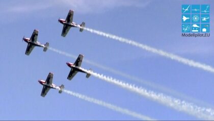4X PIONEER 330 ITALY PIONEER TEAM RC AIRSHOW FLIGHT JET