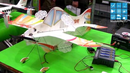 AEROMUSICAL F3P INDOOR TEAM FLIGHT SLOWFLYER DERK VAN DER VECHT