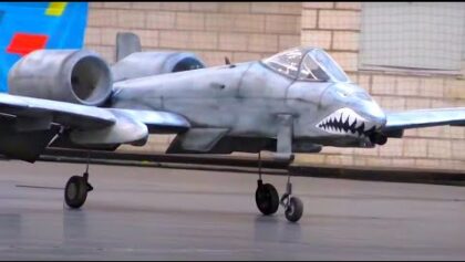 AMAZING XL RC INDOOR A-10 THUNDERBOLT SPECTACULAR FLIGHT SHOW –