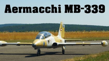 Aermacchi MB-339 | scale jet turbine RC model | 4K