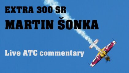 Aerobatic flight with Martin Sonka commentary | Extra 300 SR