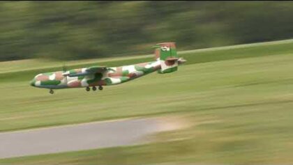 Antonov AN 22 neuer CG – Transportflugzeug Antonov AN 22