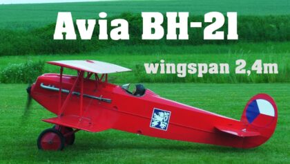 Avia BH-21 | scale RC biplane | 4K | Jirice