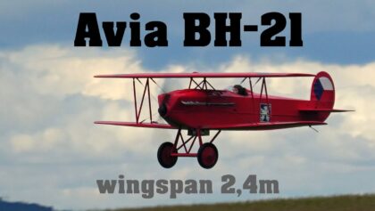 Avia BH-21 | scale RC biplane | 4K | Nesvacily