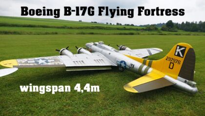 B-17G Flying Fortress | Tachikawa Ki-77 | giant scale RC