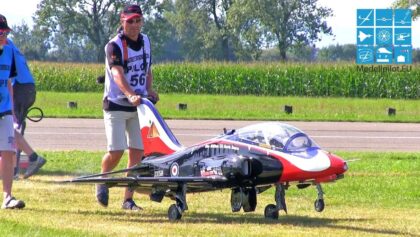 BAE HAWK MK66 THOMAS HÖCHSMANN RC TURBINE JET COMPETITION FLIGHT