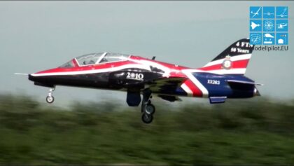 BAE HAWK RC SCALE MODEL FLIGHT PHILIP BAUM EUROFLUGTAG AERO