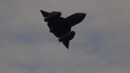 BLACKBIRD SR71 RC TURBINE MODEL JET